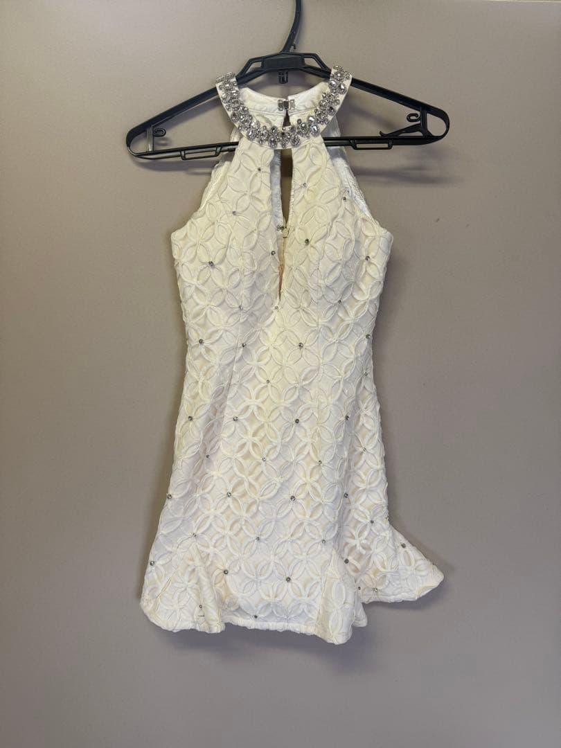 【ROBE de FLEURS/ローブドフルール】ビジューネック/ キャバドレス