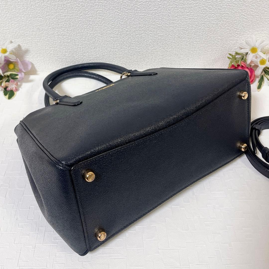 【極美品】COACH コーチ ショルダーバッグ 2WAY ハンドバッグ チャーム