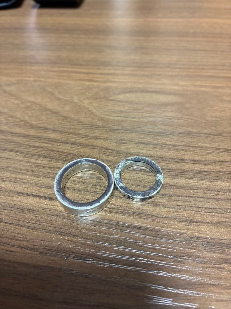 クロムハーツリング　20号 9号　セット