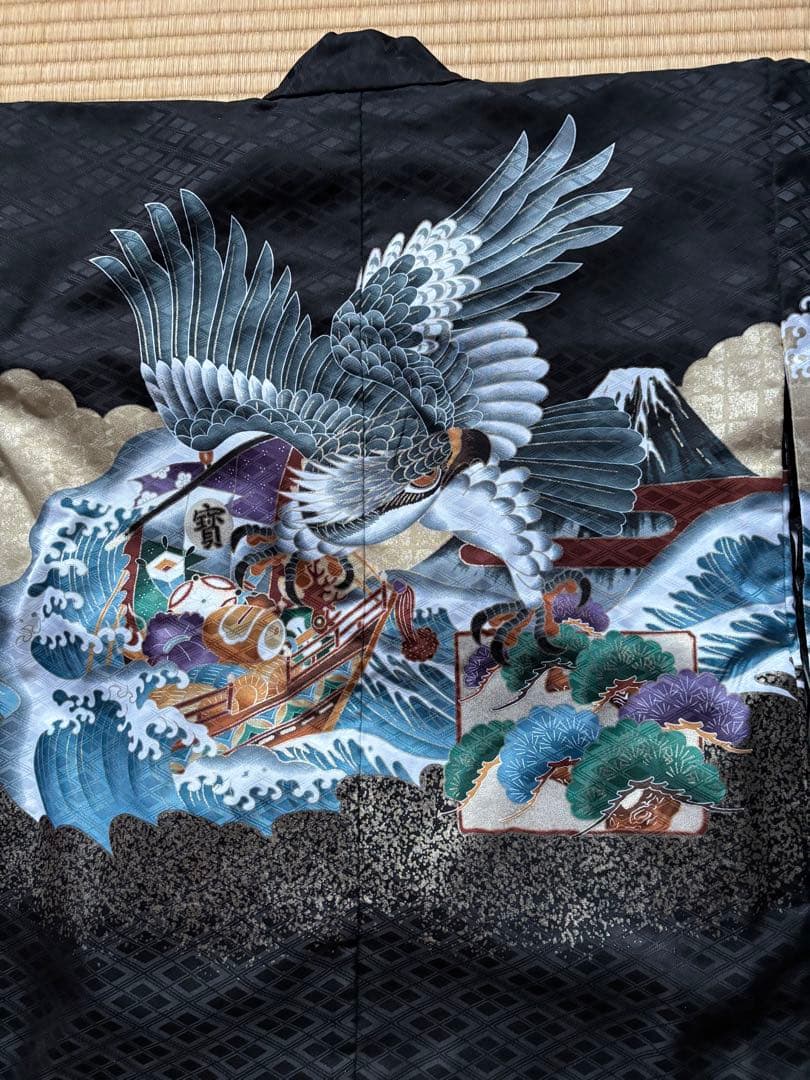 七五三　男子５歳　祝い着