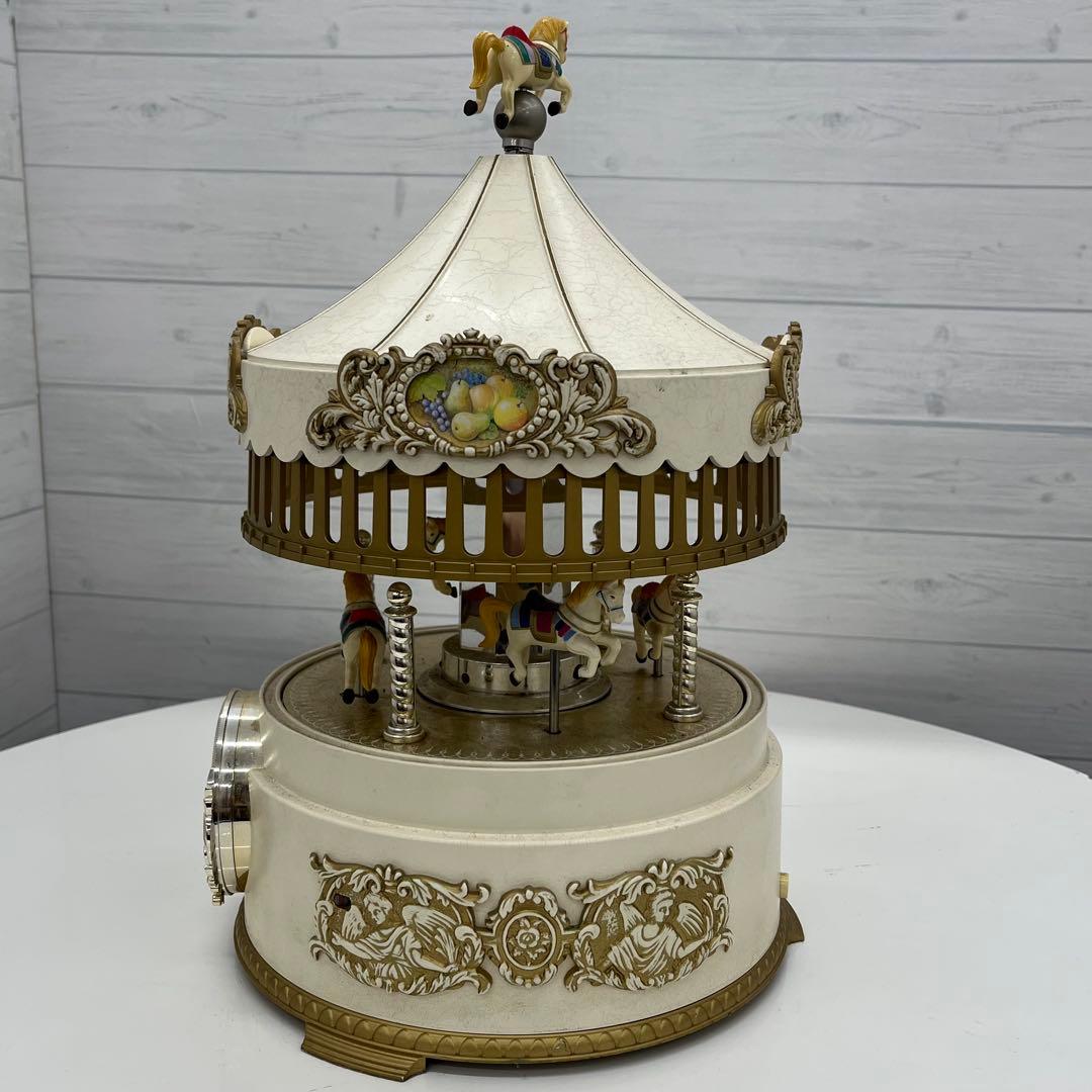 SEIKO メリーゴーランド RE702W オルゴール 置時計 魅惑のワルツ