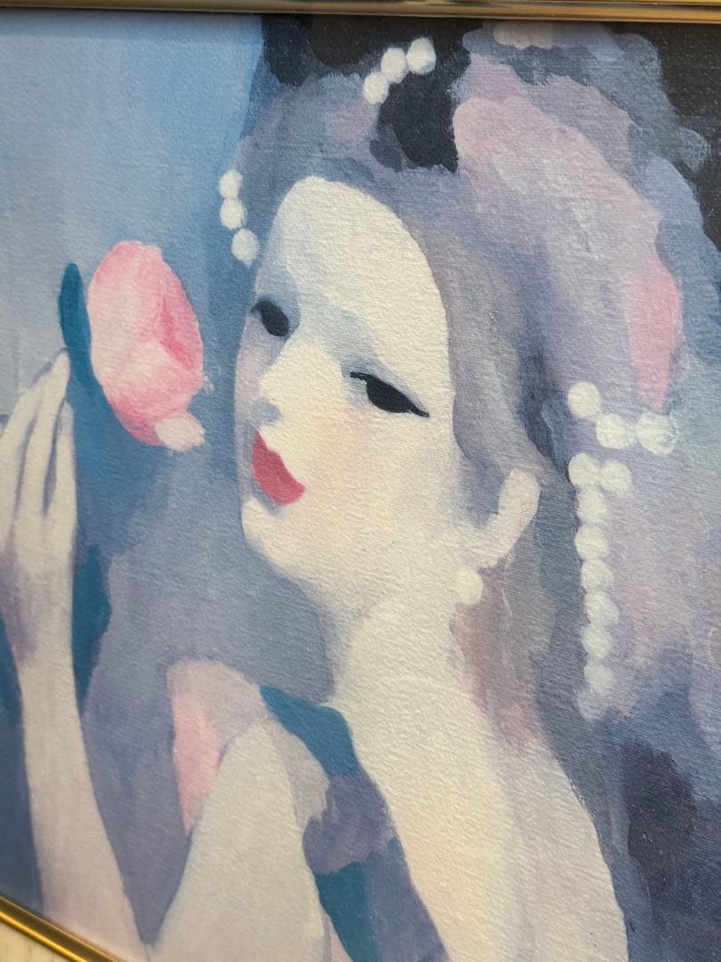 マリー・ローランサン 「バラの女」ポスター Marie Laurencin