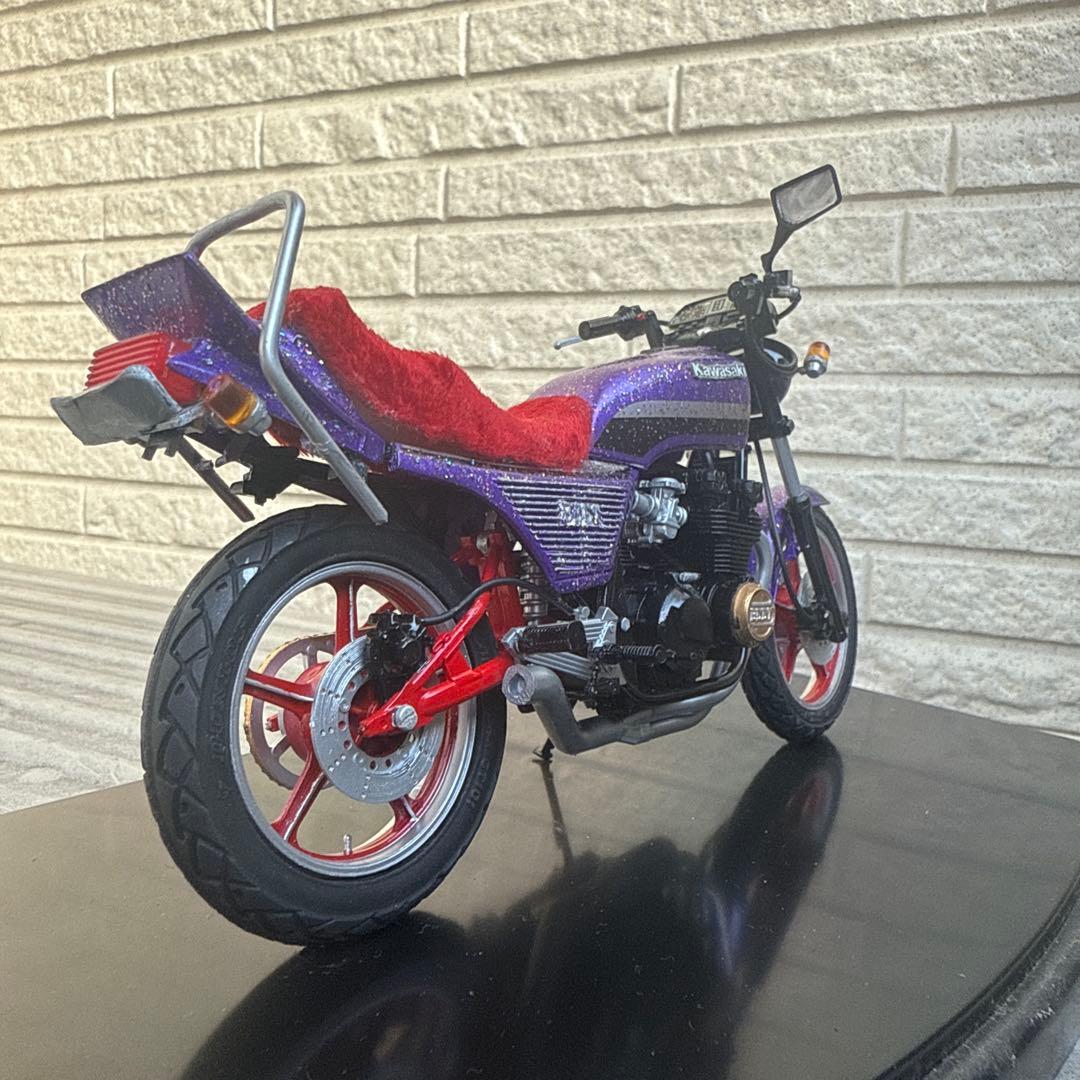 俺のマシン　Z400GP 完成品　当時物　旧車會　暴走族　1/12