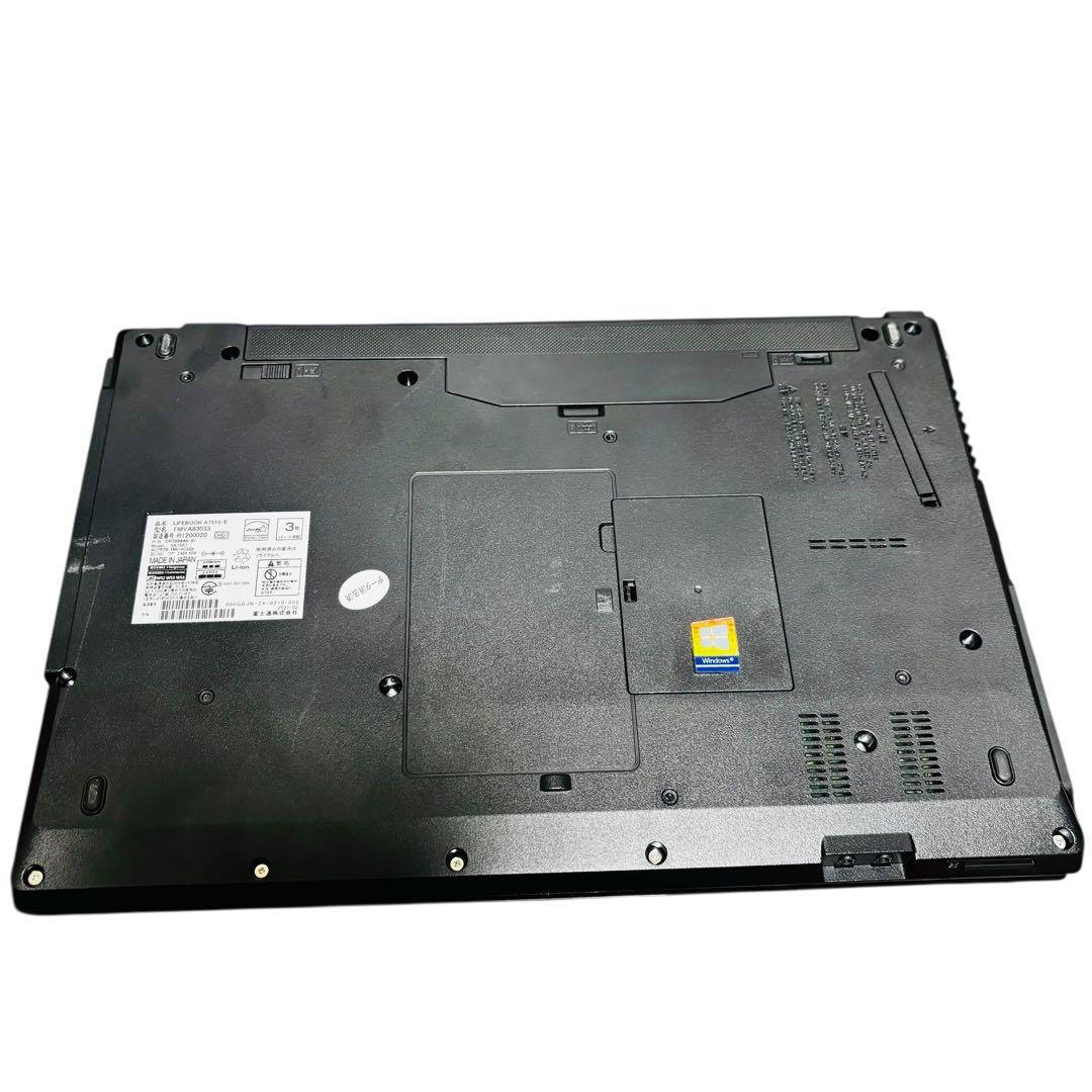 Windowsノート本体 FUJITSU LIFEBOOK A7510 i5 8GB HDD500GB