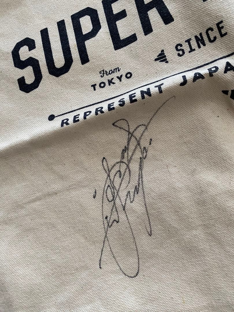 SUPER BEAVER トートバッグ直筆サイン入り
