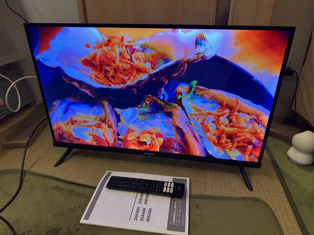 ハイセンス hisense 32型　スマートテレビ 32A40H　22年製超美品