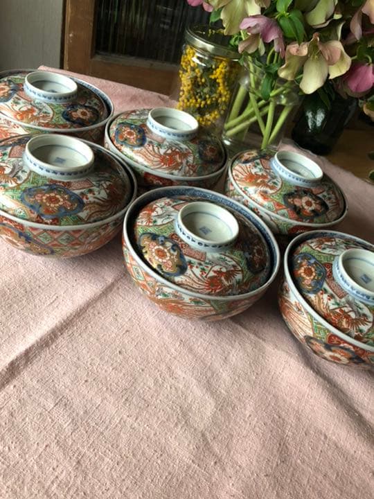 古伊万里　煮物椀　6客セット