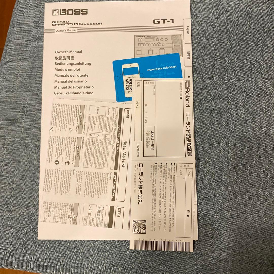 BOSS GT-1 ボス ギター マルチエフェクター