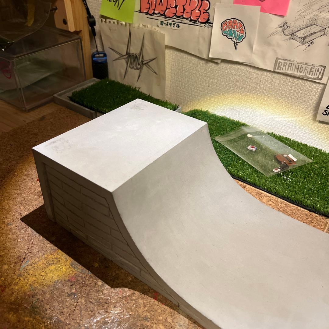 【指スケ】クウォーターパイプ/アール/ランプ