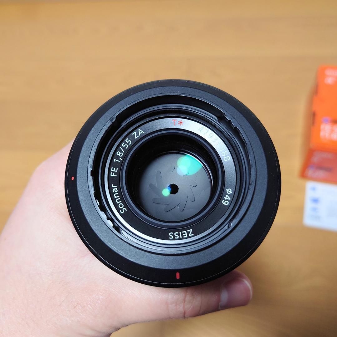 レンズ(単焦点) SONY Sonnar T* FE 55mm F1.8 ZA SEL55f18z