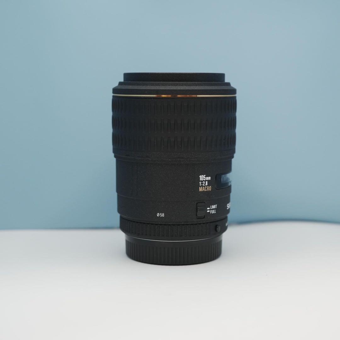 SIGMA 105mm macro PENTAX Kマウント用 a4221