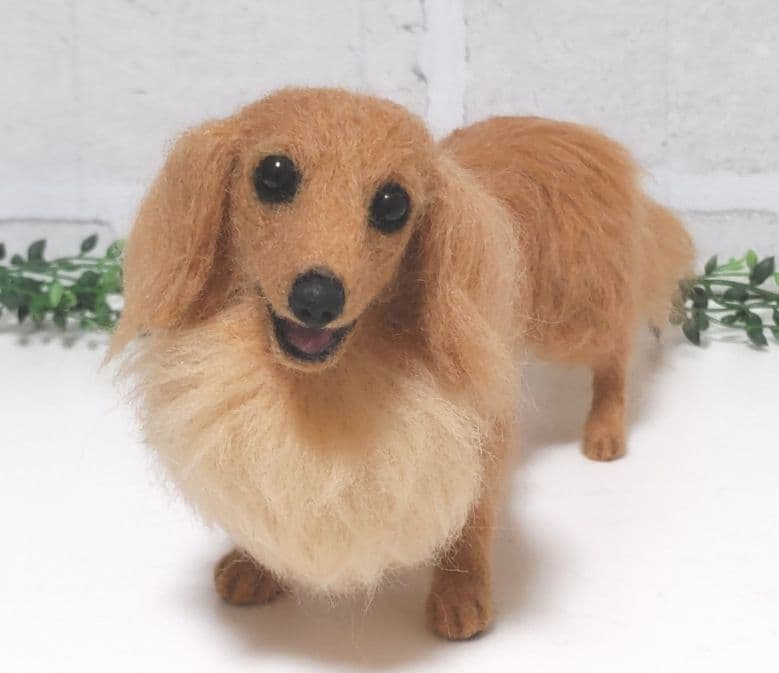 ゆきちゃん♡うちの子オーダー♡羊毛フェルト♪ハンドメイド☆