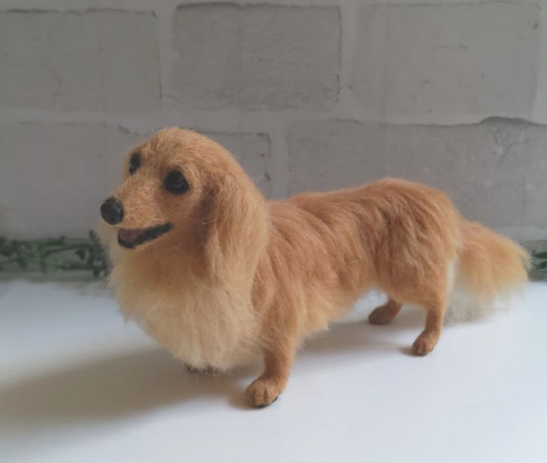 ゆきちゃん♡うちの子オーダー♡羊毛フェルト♪ハンドメイド☆