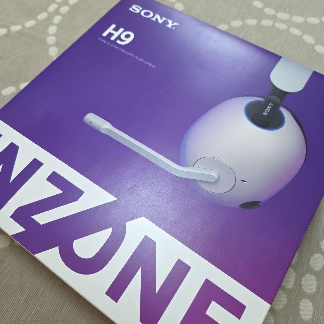 sony inzone h9　美品　動作良好　ゲーミングヘッドセット　ワイヤレス