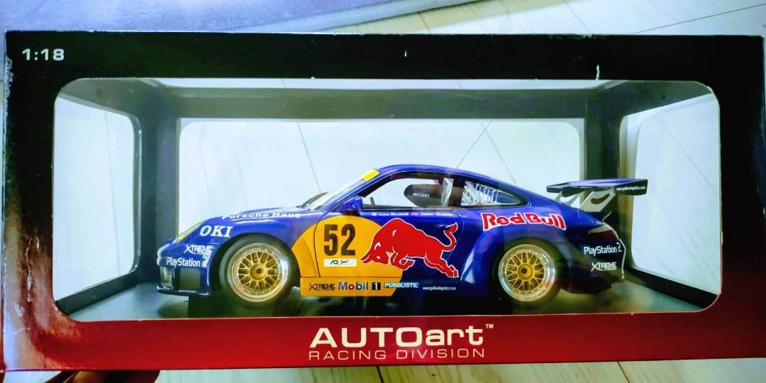 自動車 AUTOart Porsche 911 GT3 1:18 Monza2004