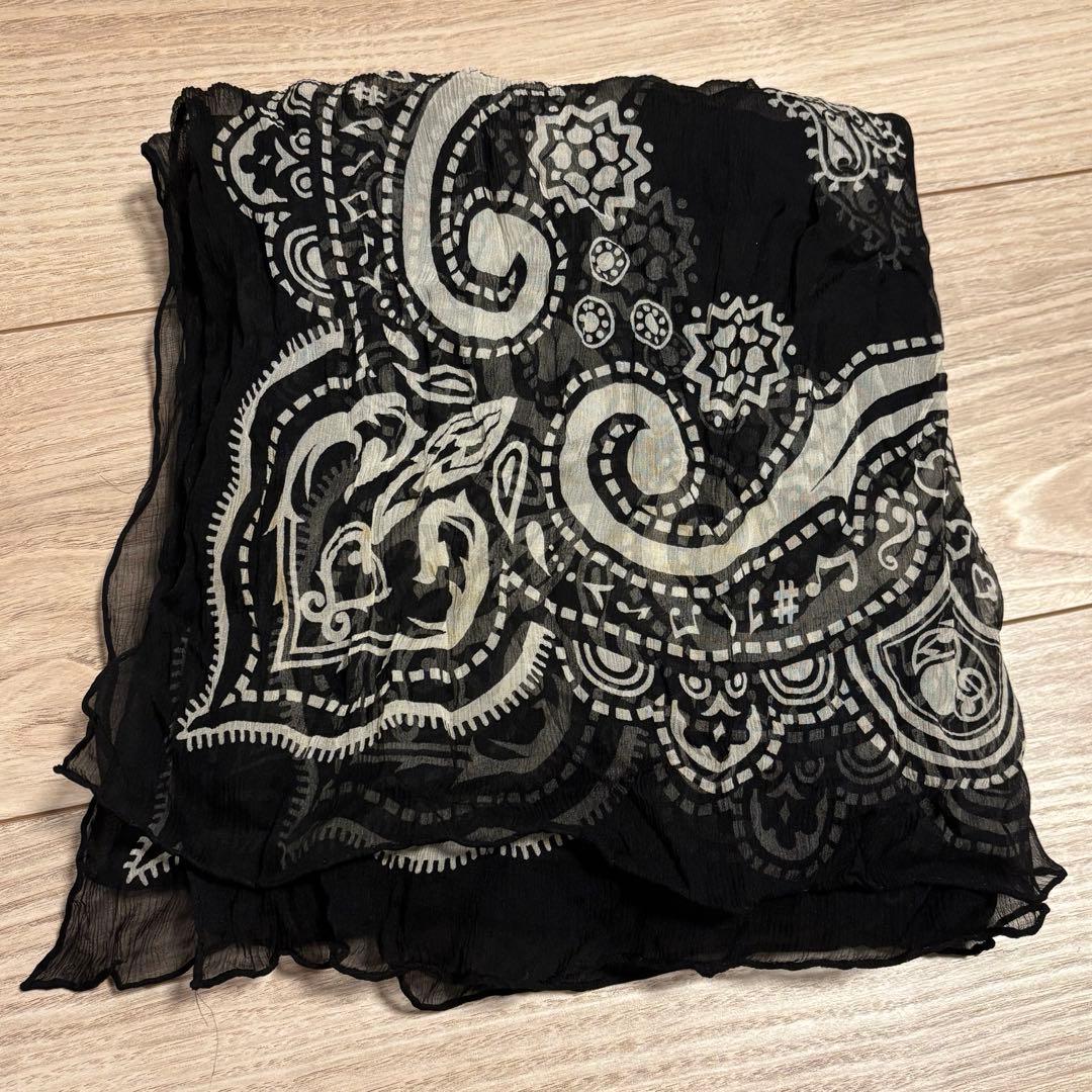 ナンバーナイン　08AW ポートランド期　スカーフ