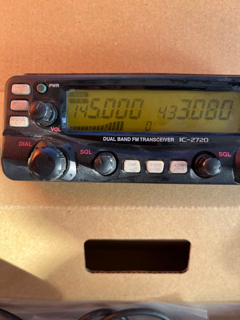 IC-2720D デュアルバンドFMトランシーバー