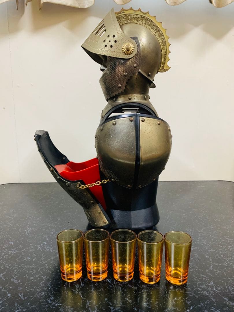 NIKKA ニッカ ニッカウヰスキー 空き瓶 西洋騎士甲冑ボトルケ