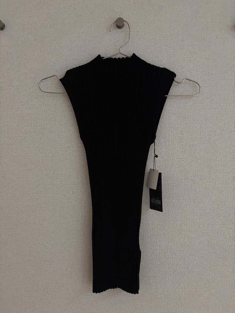 アニュアンス　anuans シルクブレンドノースリーブニットトップス