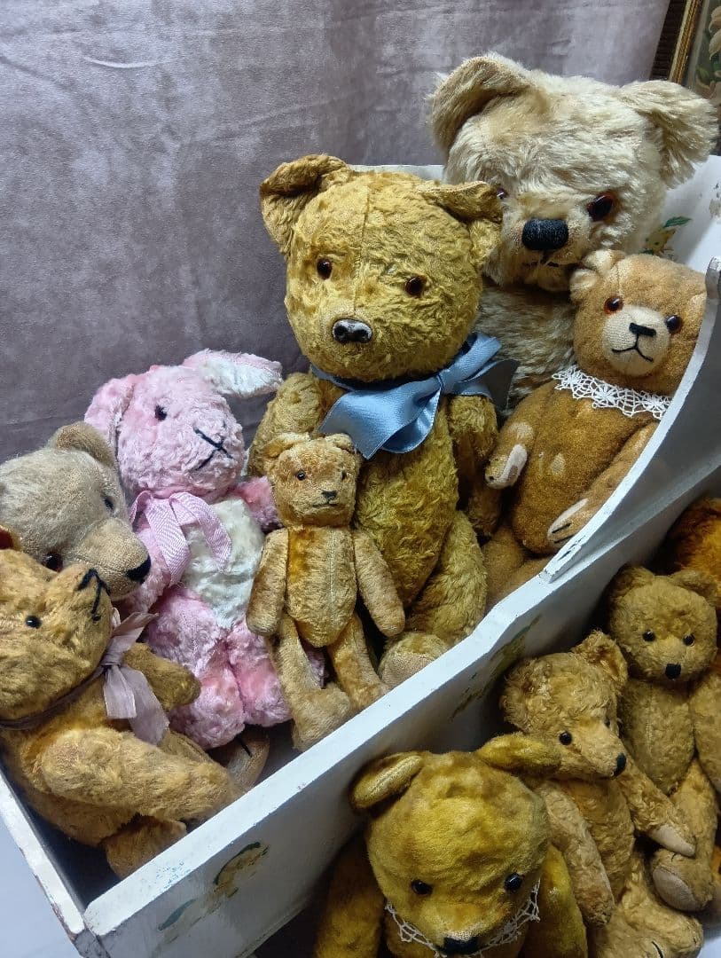 ♥ドイツからやって来た雰囲気のある　アンティーク　テディベア♥