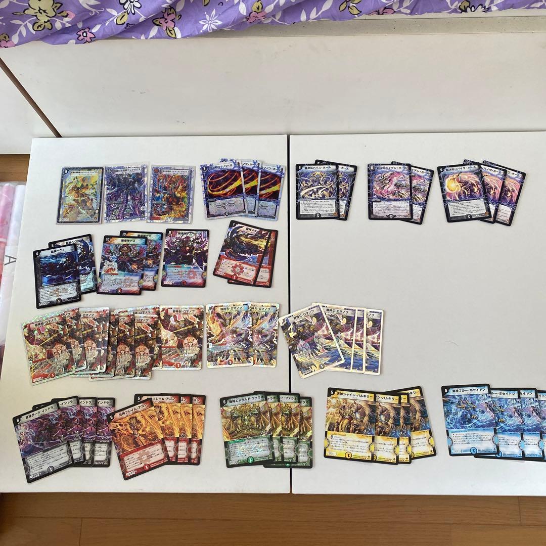 最終値下げ　デュエマ引退品　デッキ6個＋ストレージ