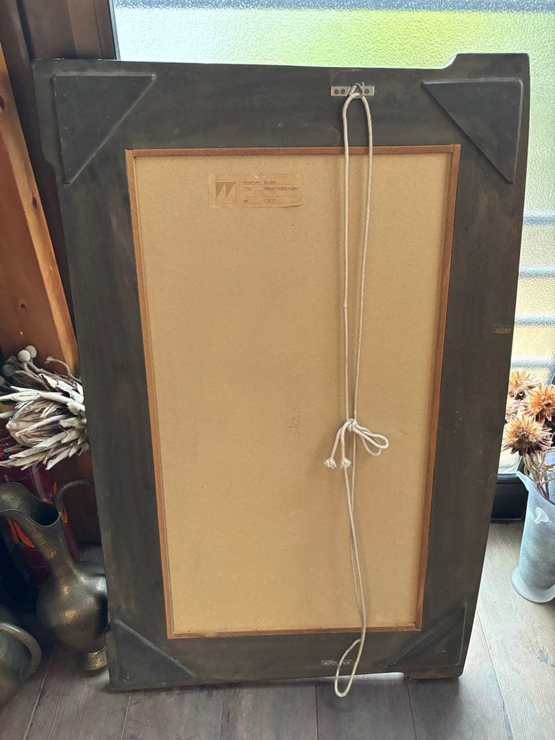 クリムト　アートポスター 複製画　額縁付き 少々難あり アンティーク　インテリア