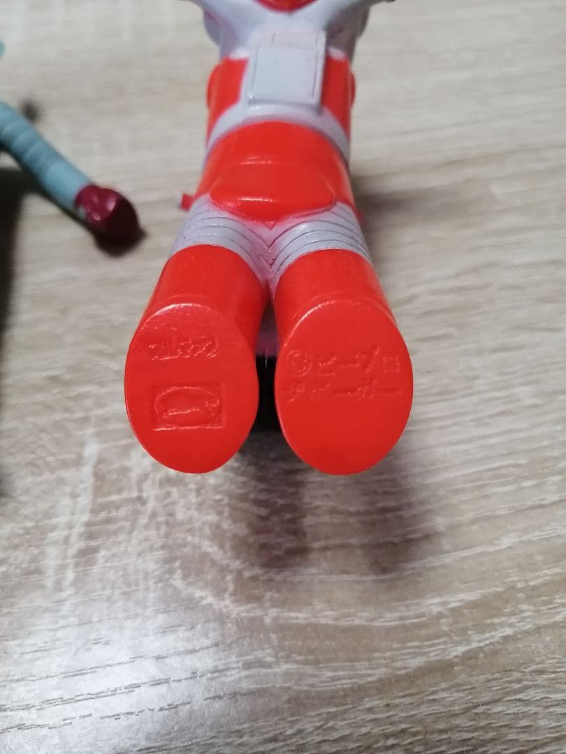 昭和レトロソフビ、電人ザボーガーフィギュアとバイクセット当時物