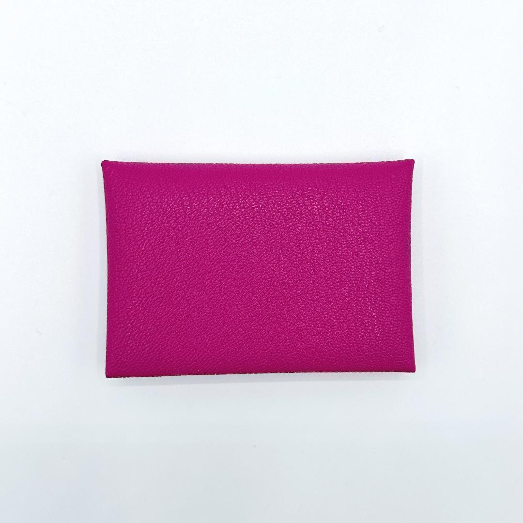 エルメス カルヴィ デュオ カードケース ミニ財布 小銭入れ Z シェブルミゾル