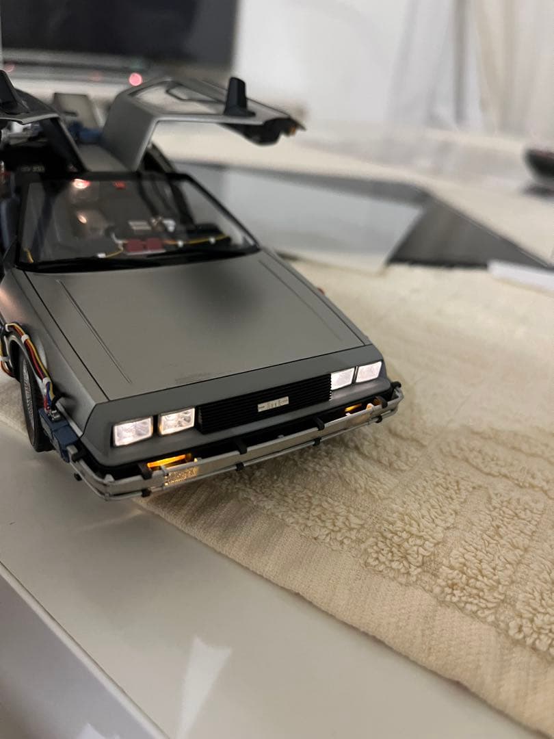 バックトゥザフューチャーPart I タイムマシン　1/24塗装完成品