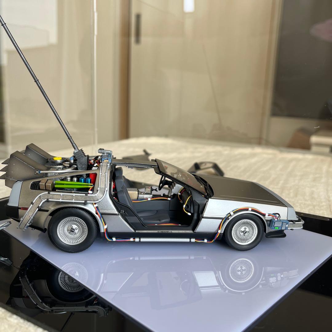 バックトゥザフューチャーPart I タイムマシン　1/24塗装完成品