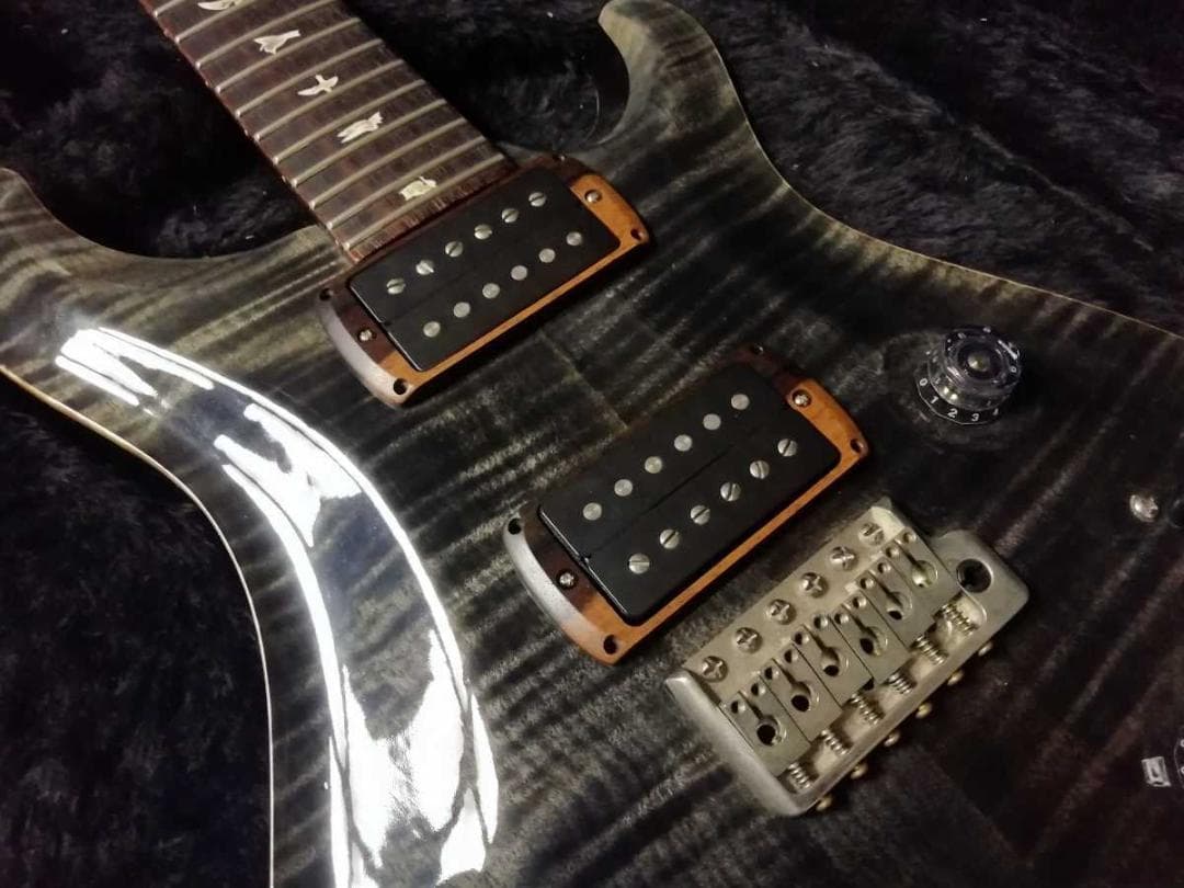 エレキギター　黒エボニー製 エスカッションリング PRS Paul’sタイプ