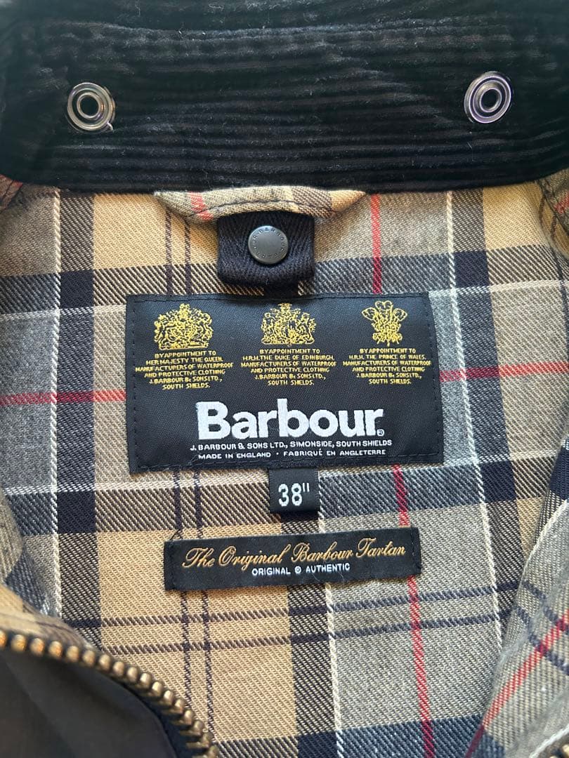 バブアー　ビデイル　38 barbour ユナイテッドアローズ　ビームス　英国製