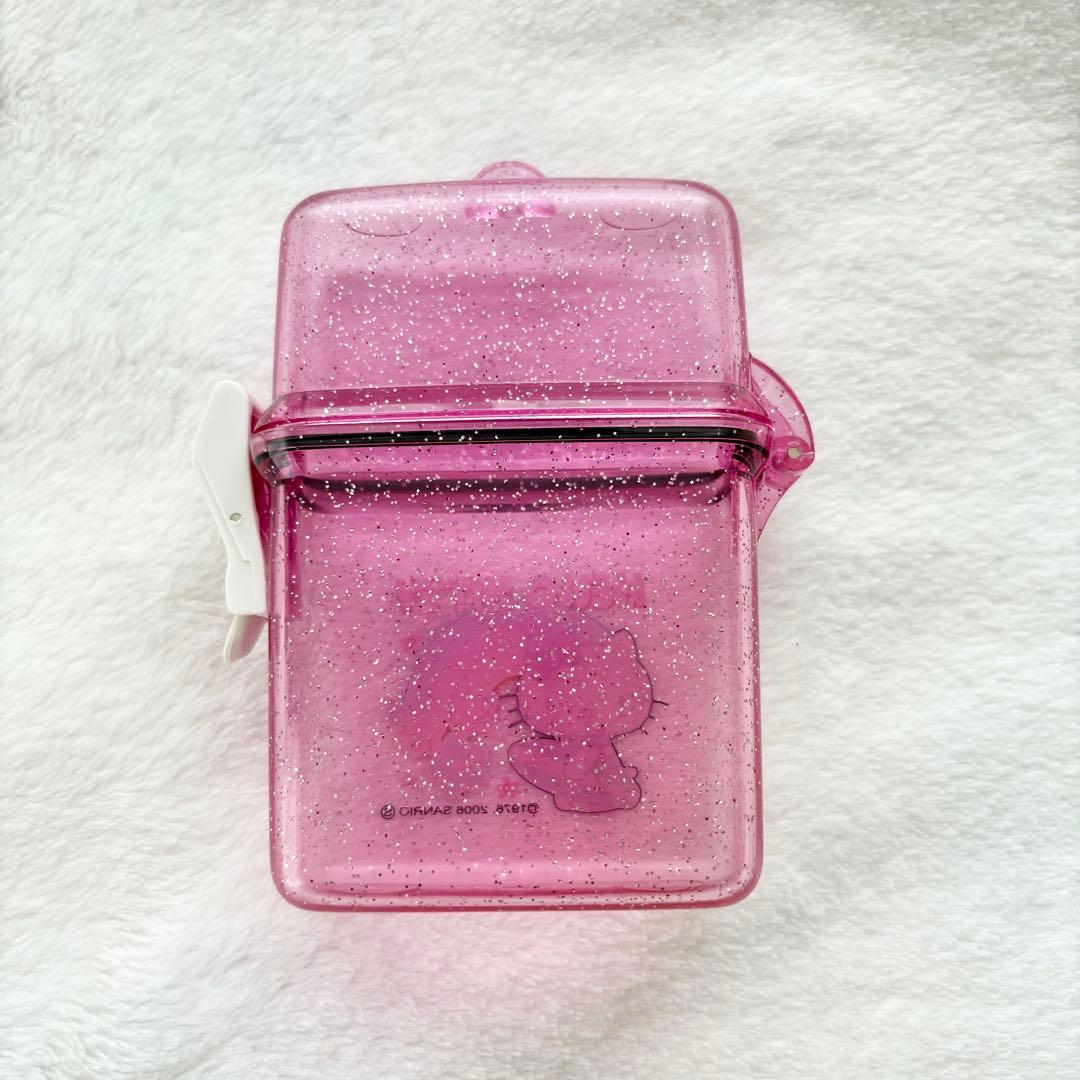 ハローキティ　hello kitty キティちゃん　スケルトンケース　レトロ