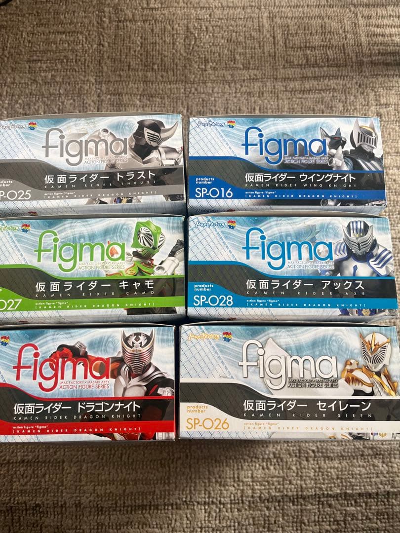 figma 仮面ライダー ドラゴンナイト 開封品