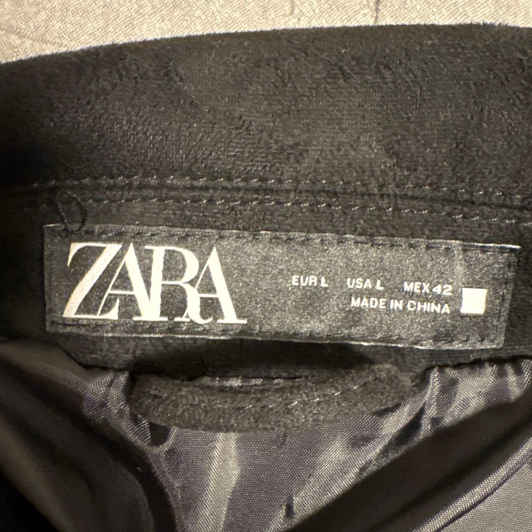 ZARA フェイクスウェードジャケット