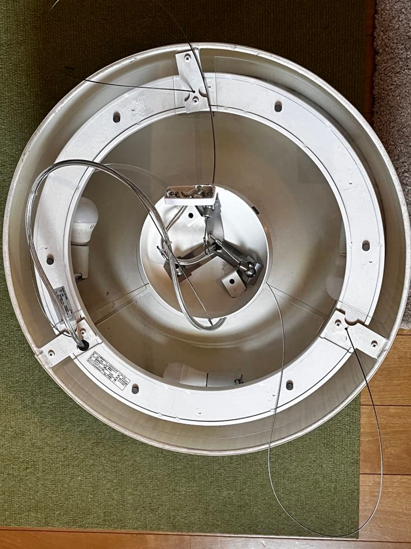 ヤマギワ　BAUMN バウム　ペンダントライト ホワイト Φ450mm