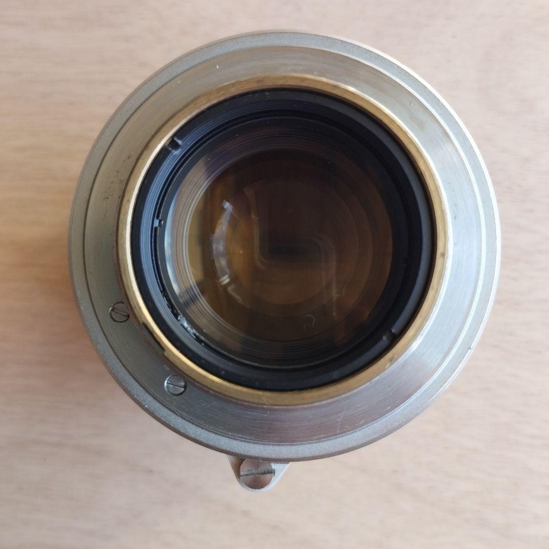 キヤノン　レンズ　50mm F1.4　L39マウント　 純正前後キャップ付き