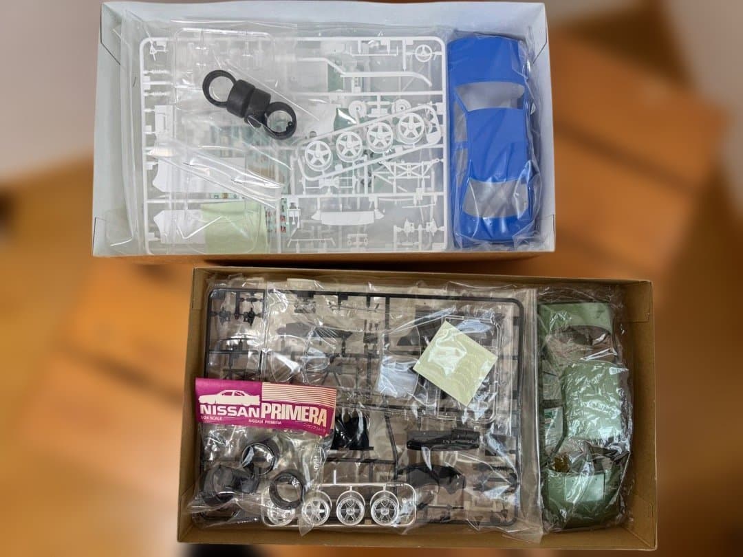 絶版貴重 タミヤ 1/24 プリメーラ カルソニック＆カストロール 未組立