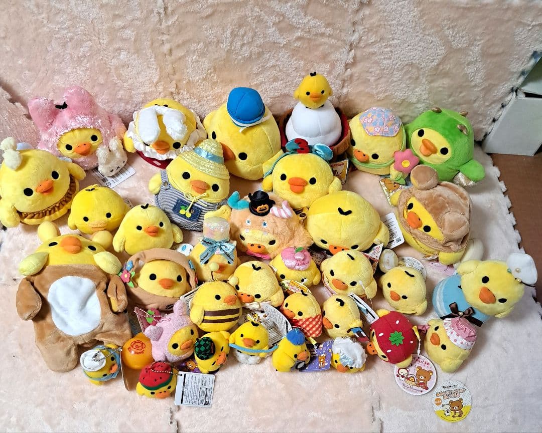 リラックマ キイロイトリお好きな方♪ レア有 あつめて ぶら下げ 全てタグ付