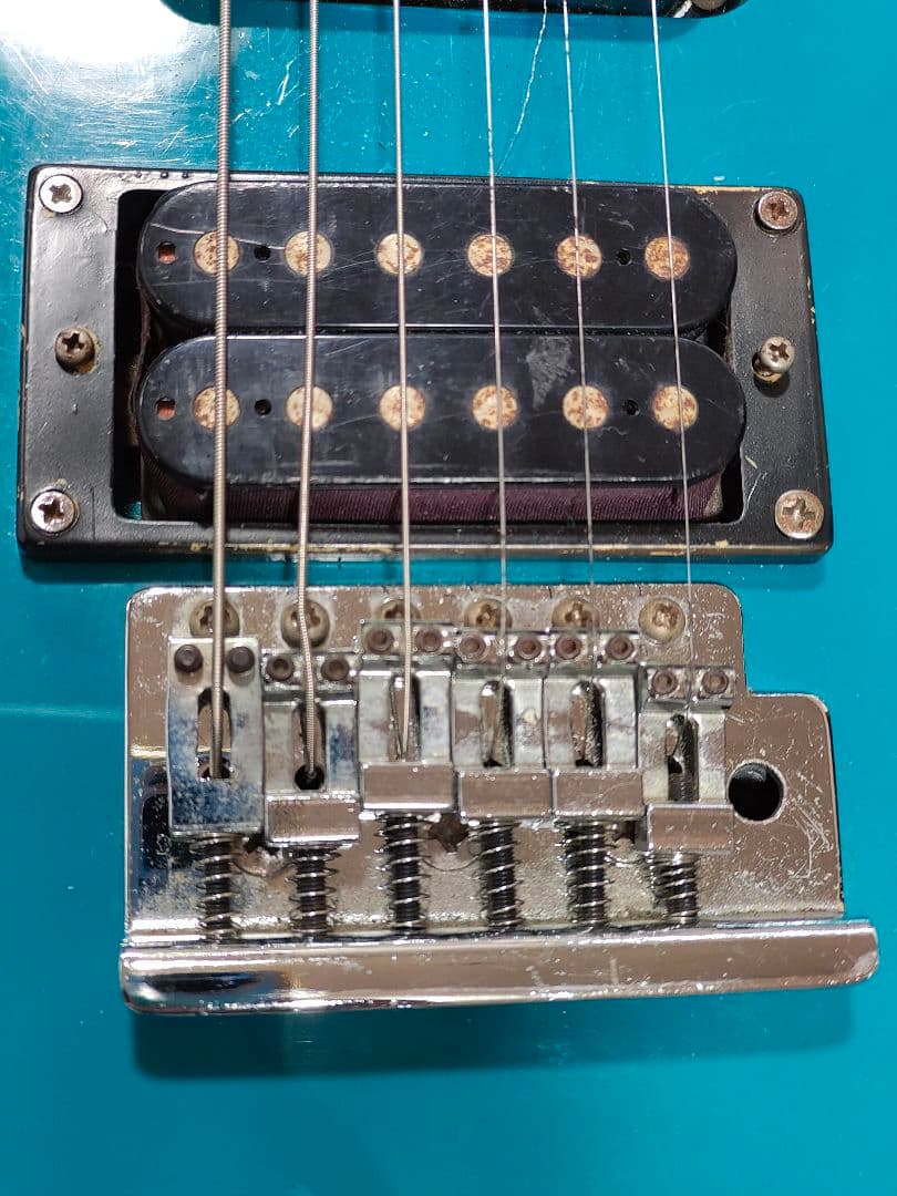 10日ほど修理いたしますWashburn G-JRV エレキギター 青