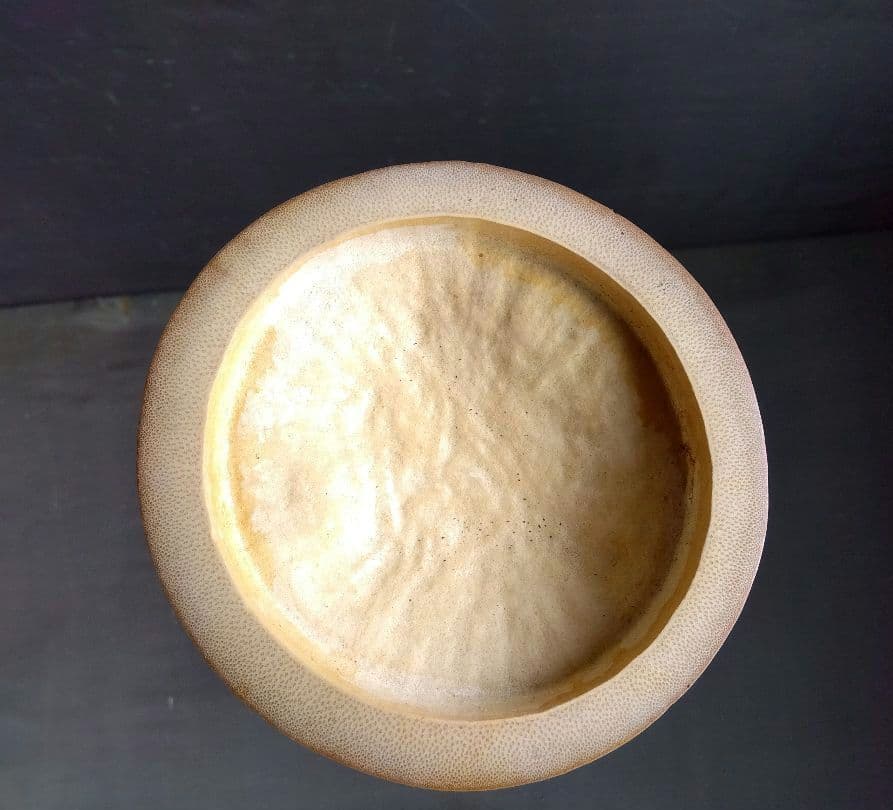 竹製　花入　根付き