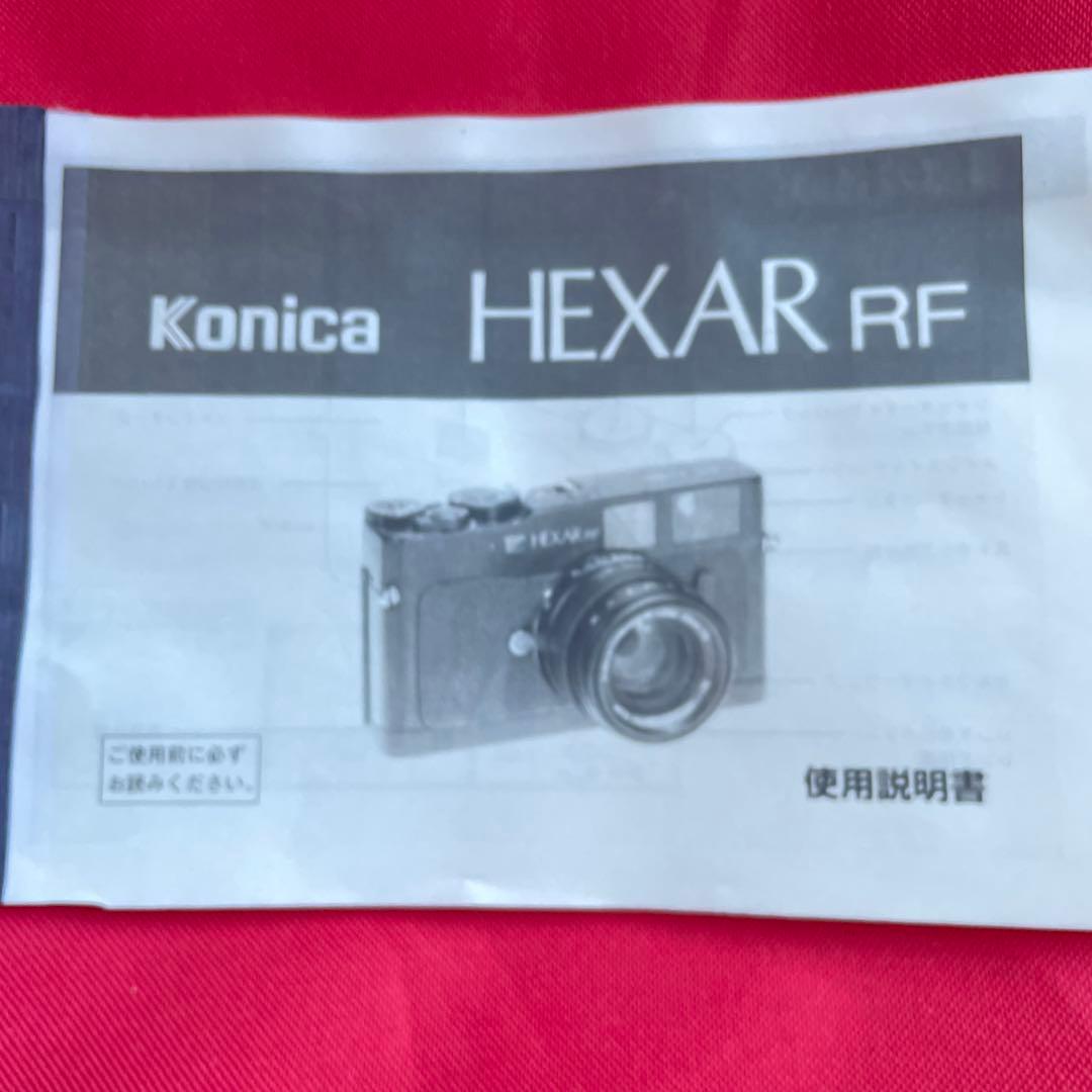 Konica HEXAR RF ブラック