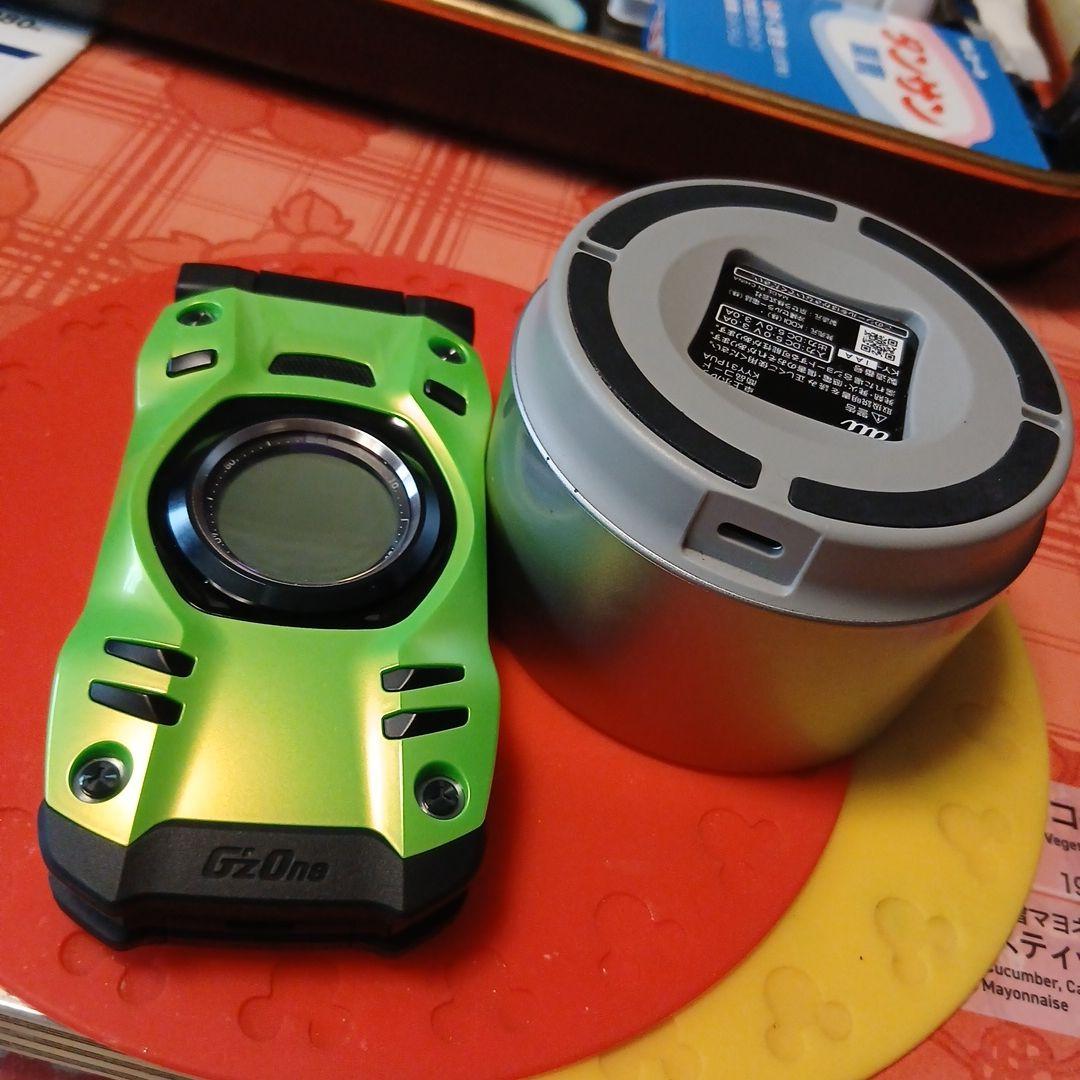 極美品箱取説有\"祈願格安SIM通話専用に良きG'zOne TYPE-XXグリーン