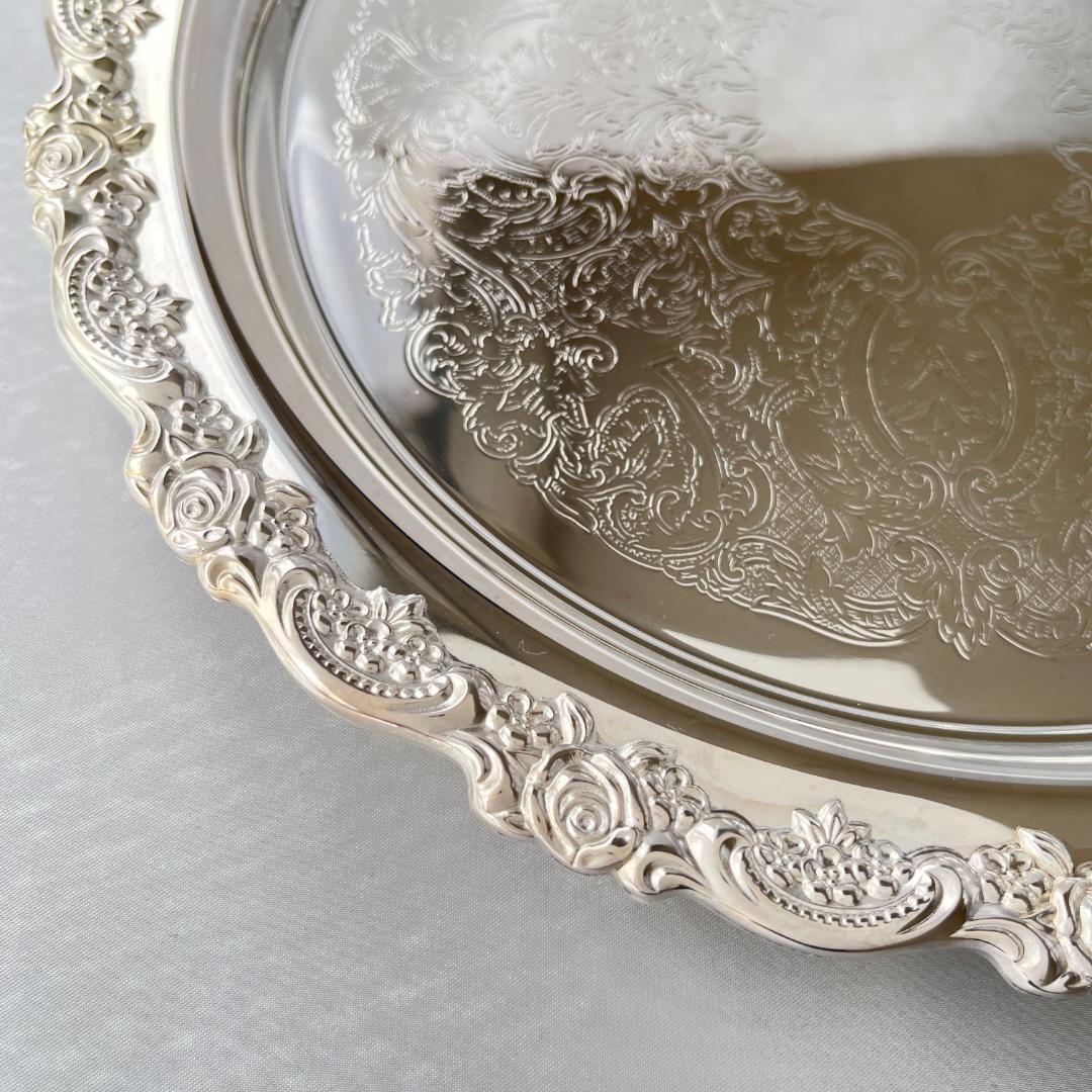 【ONEIDA】ワイントレー / ドリンクトレー / ギャラリートレー 31cm