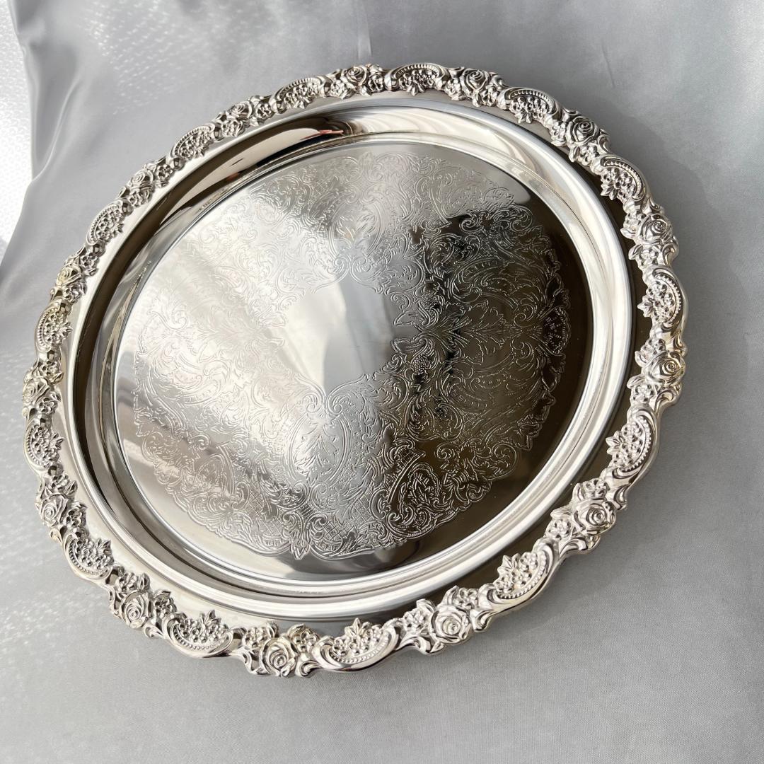 【ONEIDA】ワイントレー / ドリンクトレー / ギャラリートレー 31cm