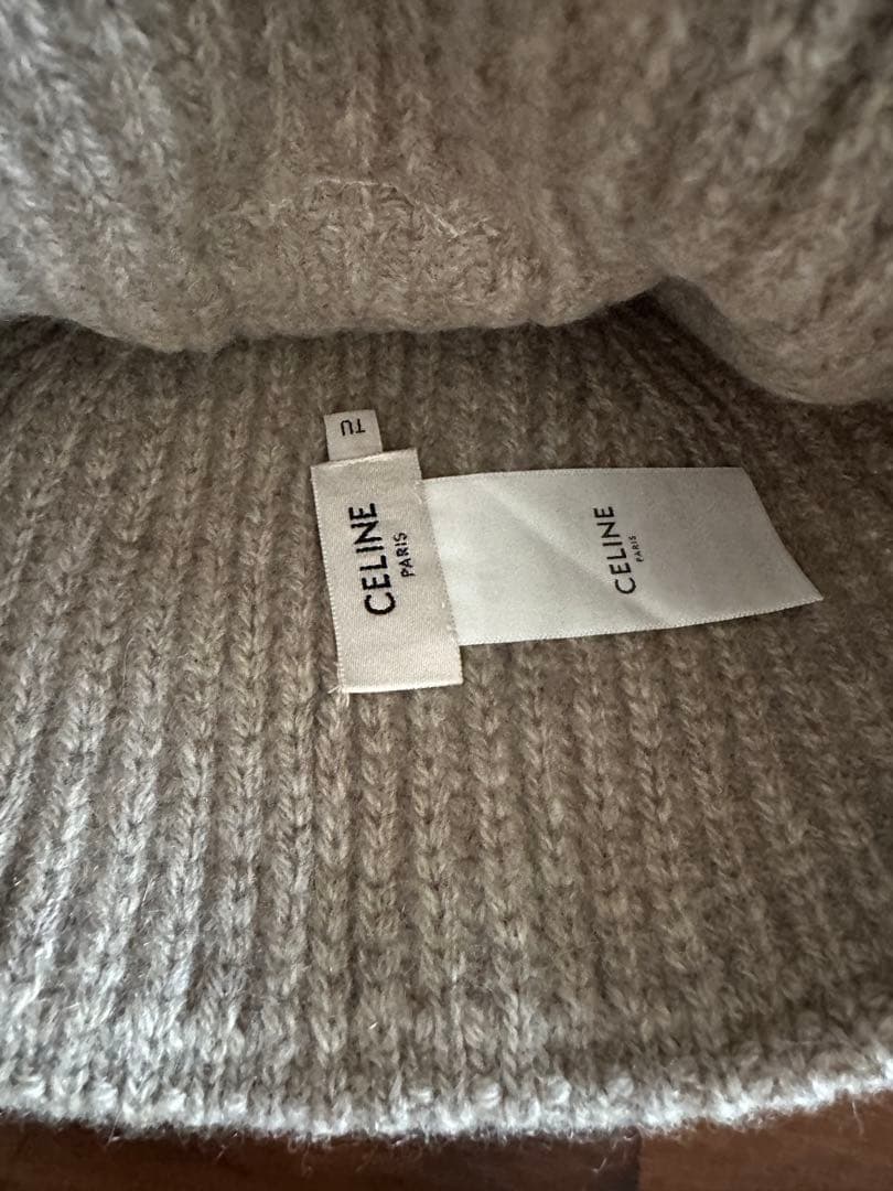 ★CELINE★ニットキャップ★美品