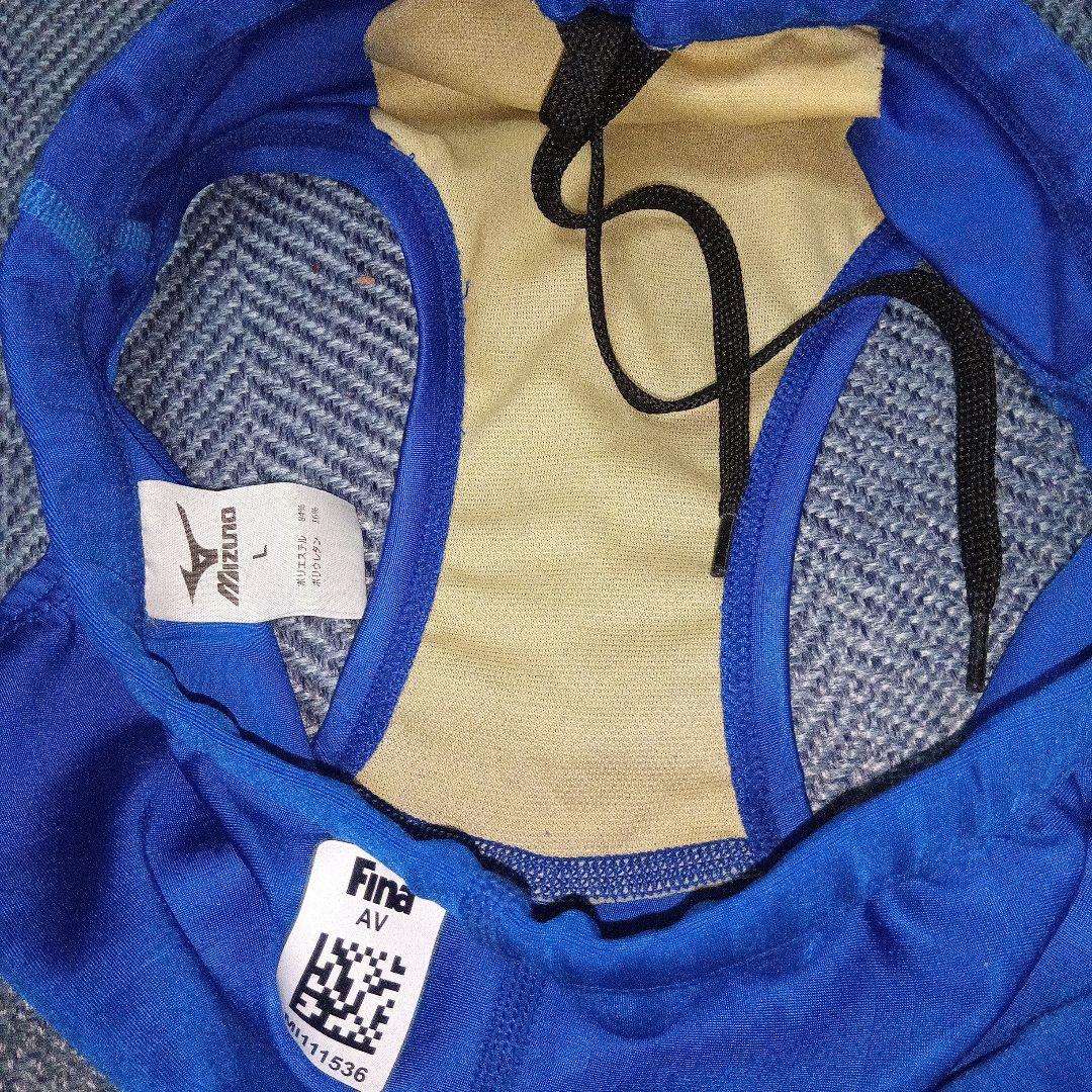 Mizuno 競泳用水着 FINA認証 青