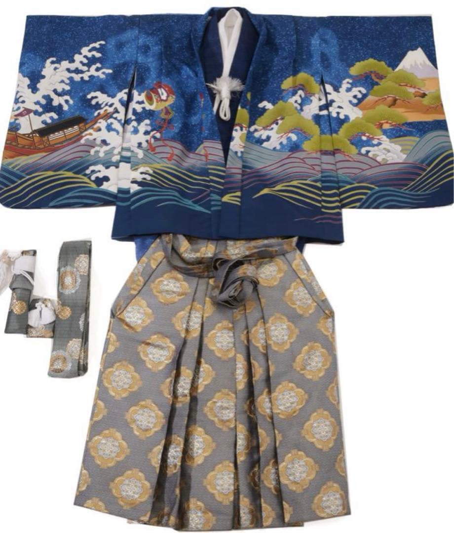 七五三衣装 男の子 袴 ５歳