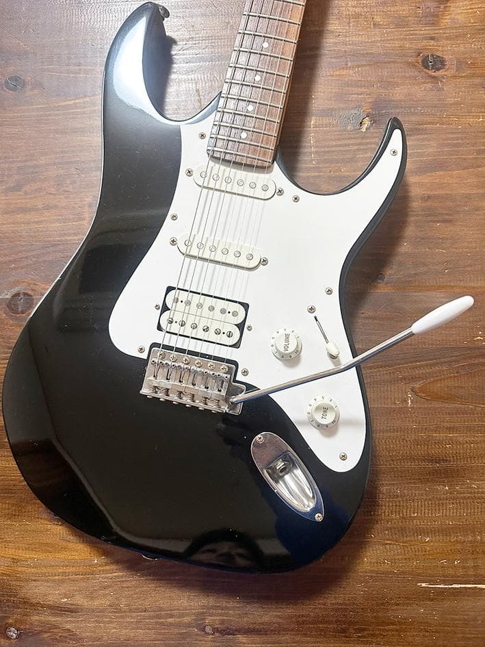 YAMAHAケース付き　Greco　グレコ ストラトタイプ　ブラック