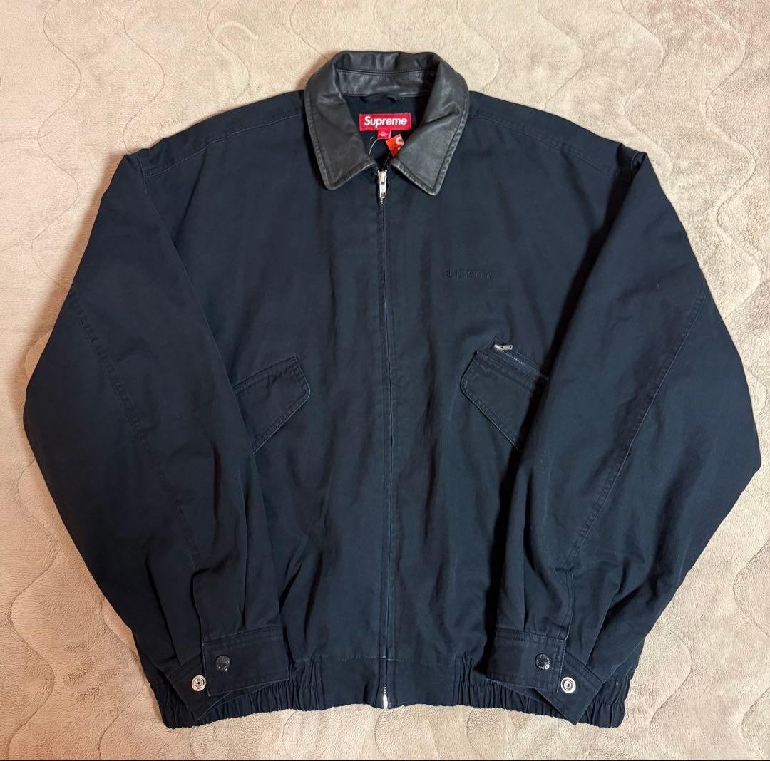 ズッキーSupreme Leather Utility Jacket